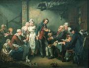 Jean Baptiste Greuze l accordee de village Spain oil painting artist